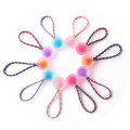 10pcs Cartoon Animal Matte Baby Elastic kids hair ties scrunchies rubber custom hair tie Band bracelet Acrylic hair Accessories